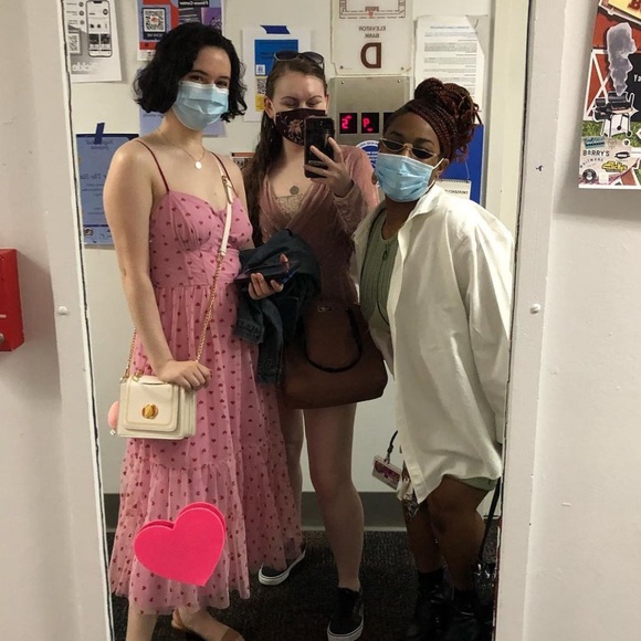 Free People Viola Velvet Wrapped Dress/Romper in Pink - Picture 4 of 4